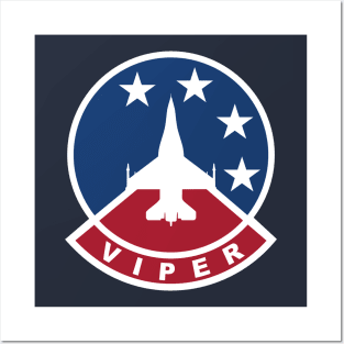 F-16 Viper Patch Posters and Art